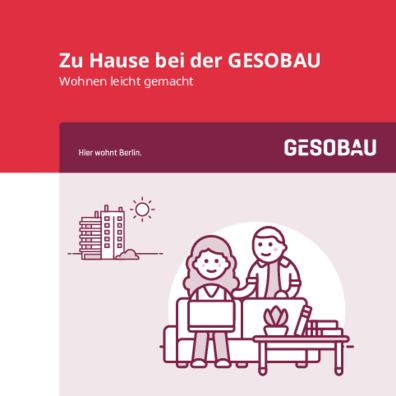 Vorschaubild der PDF-Datei Zu Hause bei der GESOBAU