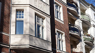 Fassade eines Altbaus